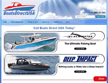 Tablet Screenshot of boatsdirectusa.com